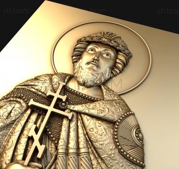 3D model Saint Blessed Prince Igor of Chernigov and Kiev (STL)